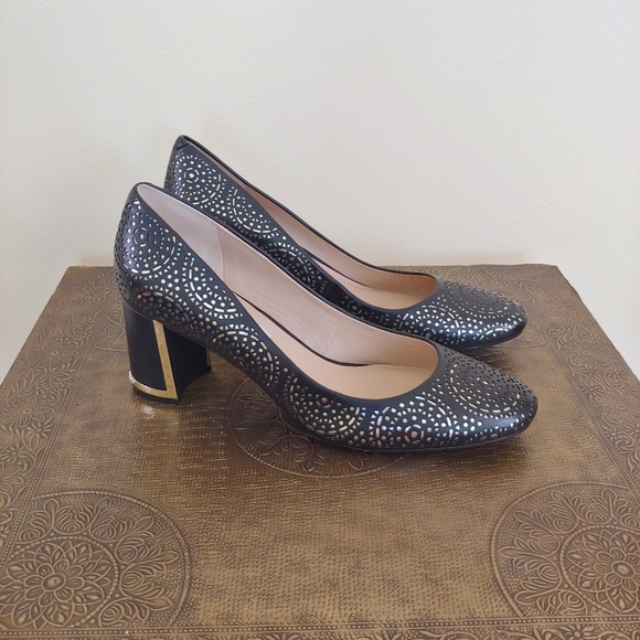 Karl Lagerfeld Shoes - Karl Lagerfeld black chunky heels